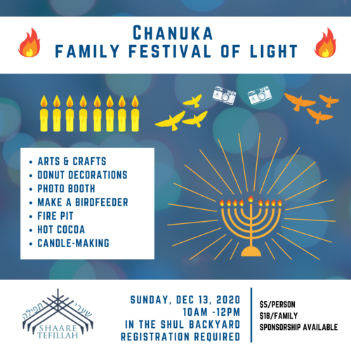 Banner Image for Chanuka Family Festival of Lights 