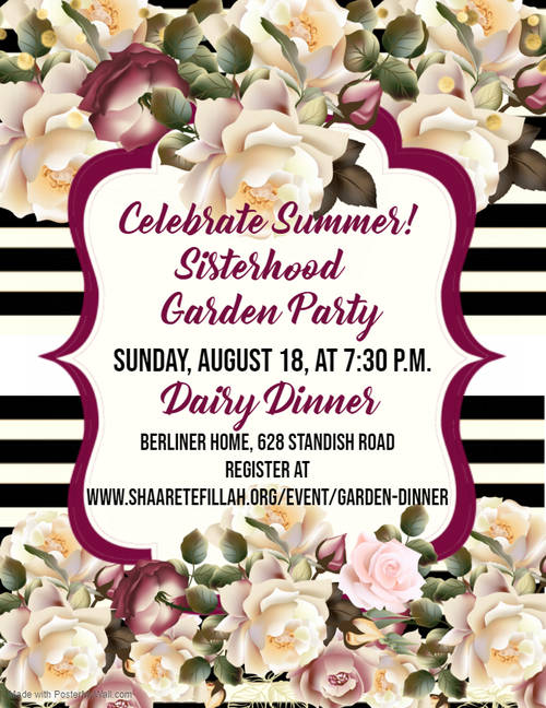 Banner Image for Women's Garden Dinner Party