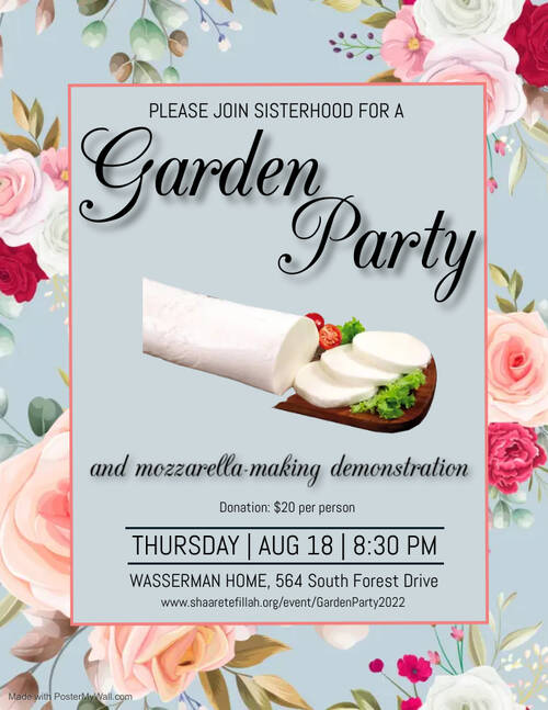 Banner Image for Sisterhood Garden Party