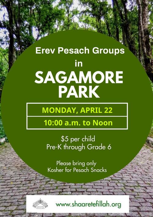 Banner Image for Erev Pesach Groups 